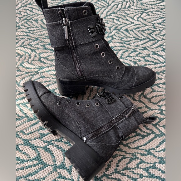 KARL LAGERFELD womens combat boots - Picture 10 of 15